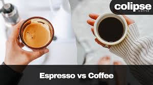 Espresso v coffee